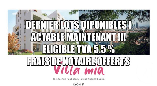 appartement - LYON - 69008