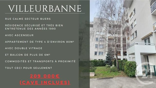 appartement - VILLEURBANNE - 69