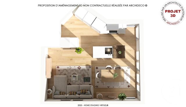 Appartement F4 à vendre - 4 pièces - 90.0 m2 - VILLEURBANNE - 69 - RHONE-ALPES - Century 21 Villa Urbana