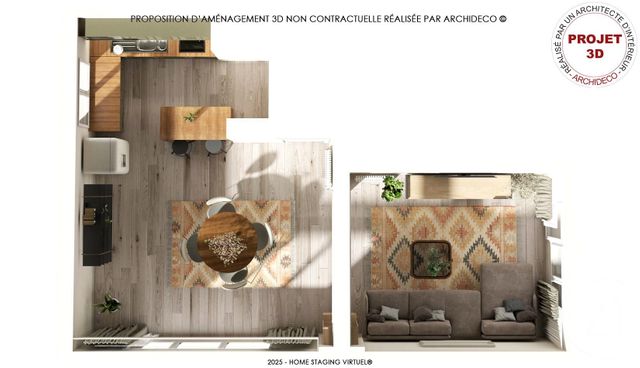 Appartement F3 à vendre - 3 pièces - 69.0 m2 - VILLEURBANNE - 69 - RHONE-ALPES - Century 21 Villa Urbana