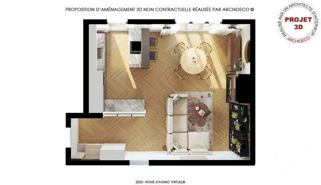 Appartement F4 à vendre - 4 pièces - 99.0 m2 - VILLEURBANNE - 69 - RHONE-ALPES - Century 21 Villa Urbana