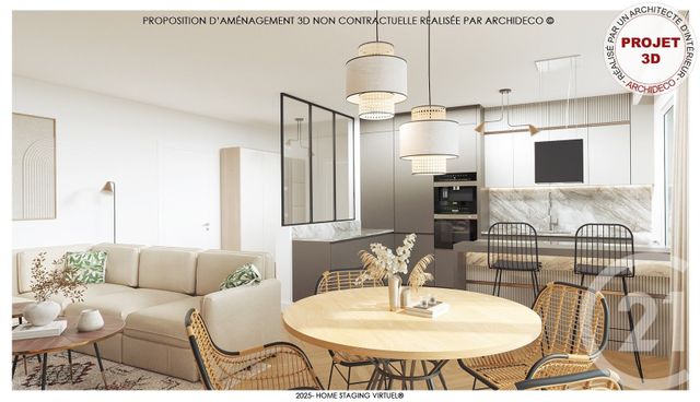 Appartement F4 à vendre - 4 pièces - 99.0 m2 - VILLEURBANNE - 69 - RHONE-ALPES - Century 21 Villa Urbana