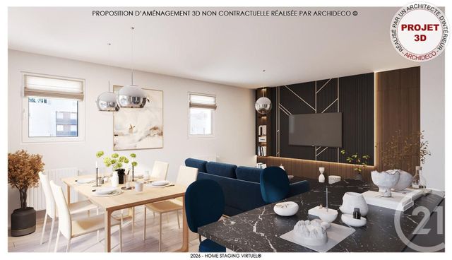 Appartement F4 à vendre - 4 pièces - 90.0 m2 - VILLEURBANNE - 69 - RHONE-ALPES - Century 21 Villa Urbana