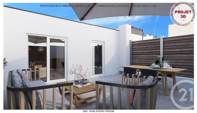 Appartement F4 à vendre - 4 pièces - 90.0 m2 - VILLEURBANNE - 69 - RHONE-ALPES - Century 21 Villa Urbana