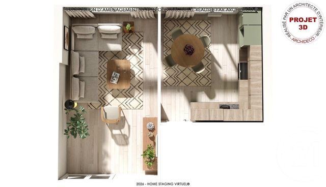 Appartement F4 à vendre - 4 pièces - 84.05 m2 - VILLEURBANNE - 69 - RHONE-ALPES - Century 21 Villa Urbana