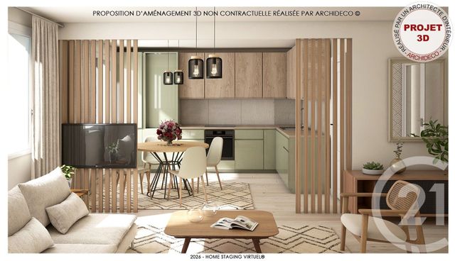 Appartement F4 à vendre VILLEURBANNE