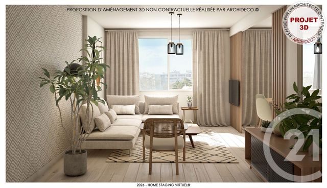 Appartement F4 à vendre - 4 pièces - 84.05 m2 - VILLEURBANNE - 69 - RHONE-ALPES - Century 21 Villa Urbana