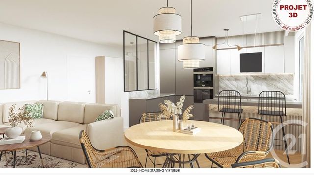 Appartement F4 à vendre - 4 pièces - 98.0 m2 - VILLEURBANNE - 69 - RHONE-ALPES - Century 21 Villa Urbana