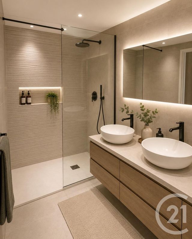 Appartement F4 à vendre - 4 pièces - 96.25 m2 - VILLEURBANNE - 69 - RHONE-ALPES - Century 21 Villa Urbana