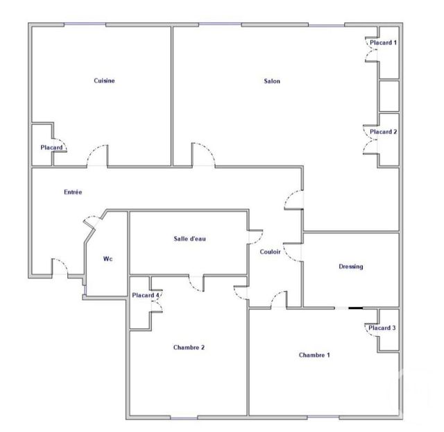 Appartement T3 à vendre - 3 pièces - 92.87 m2 - VILLEURBANNE - 69 - RHONE-ALPES - Century 21 Villa Urbana