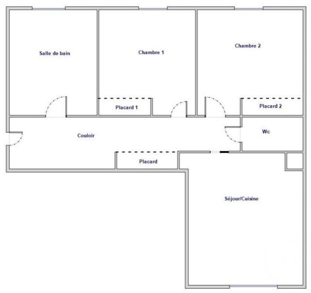 Appartement T3 à vendre - 3 pièces - 64.81 m2 - VILLEURBANNE - 69 - RHONE-ALPES - Century 21 Villa Urbana